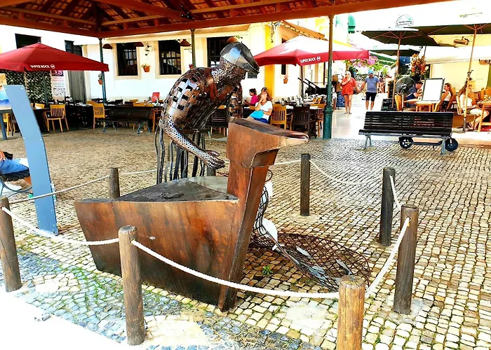 דירה Corte Real Ae - Sea & Old Town View אלבופיירה