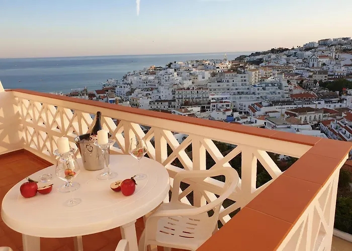 דירה Corte Real Ae - Sea & Old Town View אלבופיירה